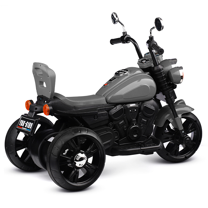 Мотоцикл U023429Y "Спорт байк" на аккумуляторе, в коробке (серый)