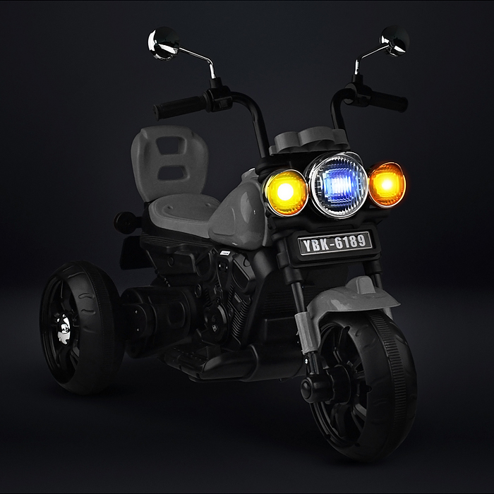 Мотоцикл U023429Y "Спорт байк" на аккумуляторе, в коробке (серый)