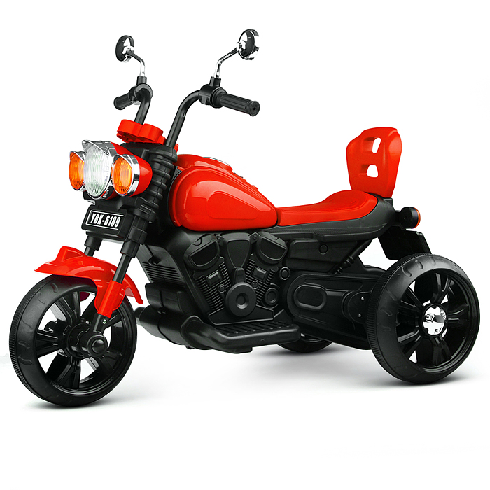 Мотоцикл U023429Y "Спорт байк" на аккумуляторе, в коробке (красный)