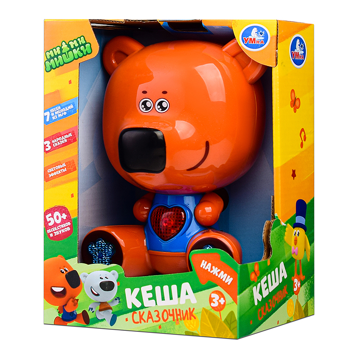 Фото к товару Сказочник Кеша "Ми-ми-мишки" на батарейках, в коробке Сказочник Кеша "Ми-ми-мишки" на батарейках, в коробке