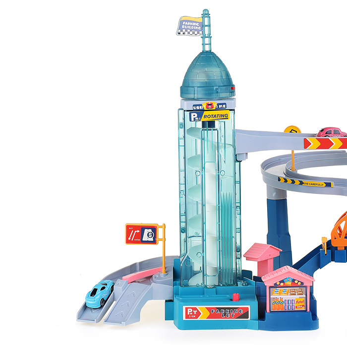 Фото к товару Паркинг-Трек 5503A "Лев" на батарейках, в коробке Паркинг-Трек 5503A "Лев" на батарейках, в коробке