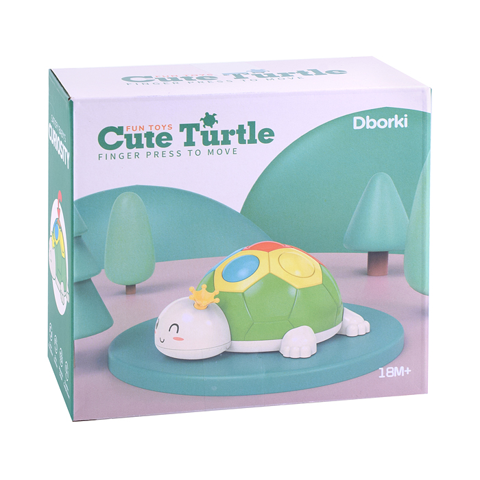 Фото к товару Черепашка XQS2056A "Глаша" в коробке Черепашка XQS2056A "Глаша" в коробке