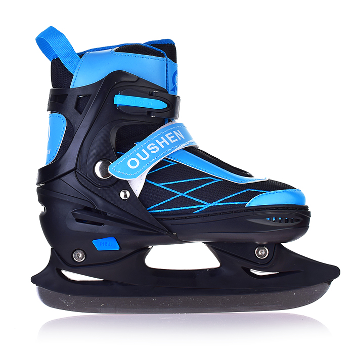 Коньки детские 00-3119 размер M, синий