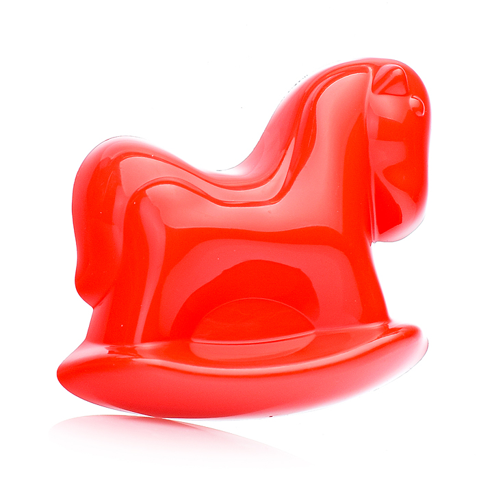 Набор №251: ведро среднее с наклейкой, совок №2, грабельки №2, формочки (заяц + лошадка), кораблик "