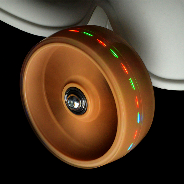 Самокат 3-х колесный ROCKET, белый