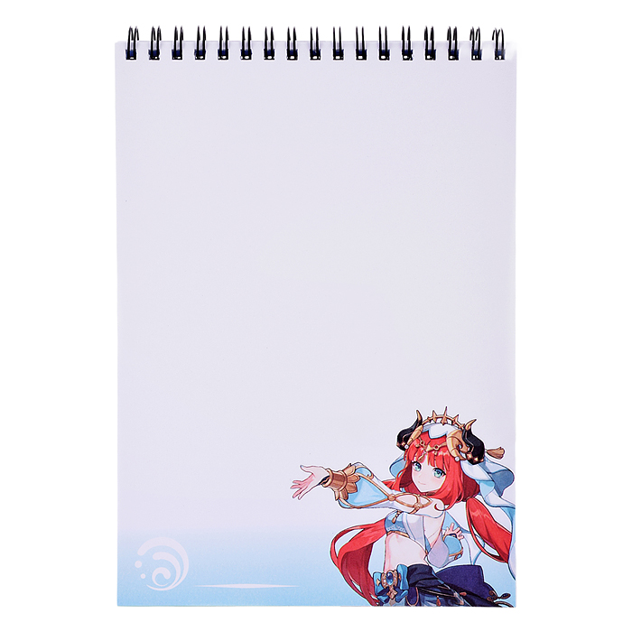 Творческий блокнот cо стикерами и переводными татуировками A5. Геншин. Эфемерное недоверие.