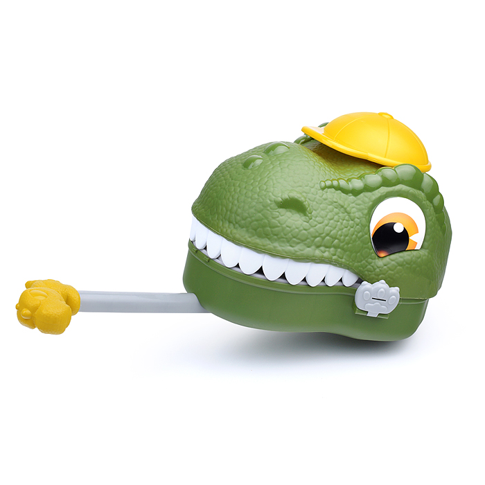 Автотрек 6623 "Дино: хранитель машин" (зеленый) в коробке