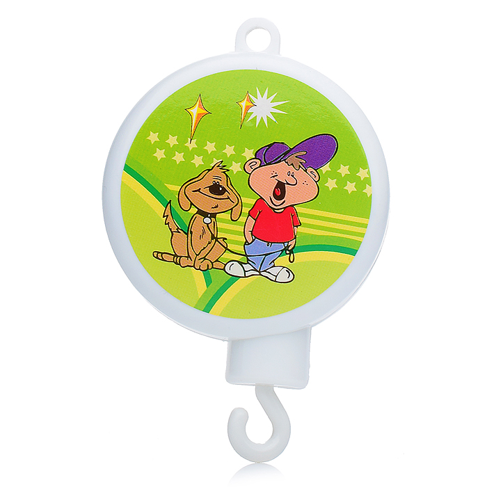 Мобиль 8329 "Очаровательные белочки" на кроватку, в коробке