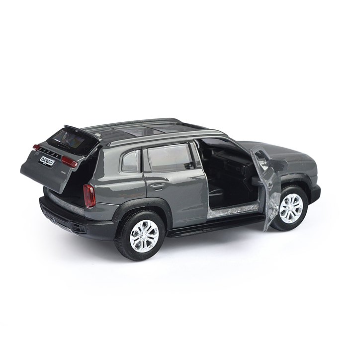 Фото к товару Машина металл Haval Dargo 12 см, (дв, багаж, темно-серый) инерц, в коробке Машина металл Haval Dargo 12 см, (дв, багаж, темно-серый) инерц, в коробке