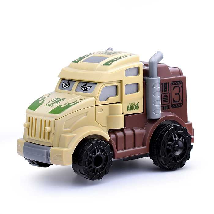 Машина BT0014-2 "Автодеформатор" в коробке (бежево-коричневый)