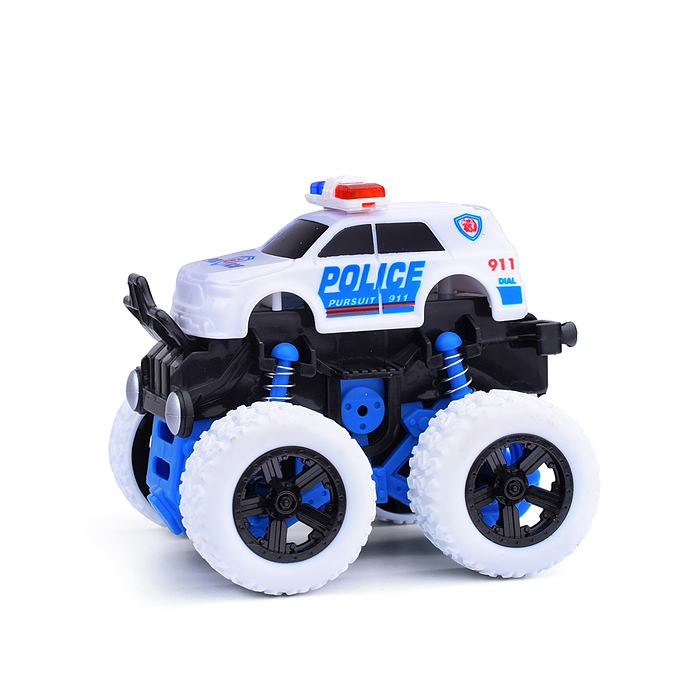 Машина BT0017-5 "Супер драйв-Полиция" в коробке (белый)