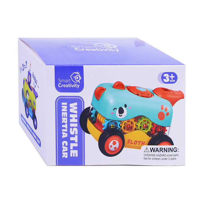 Машина LZ006-1 "Дракон" со свистком, в коробке