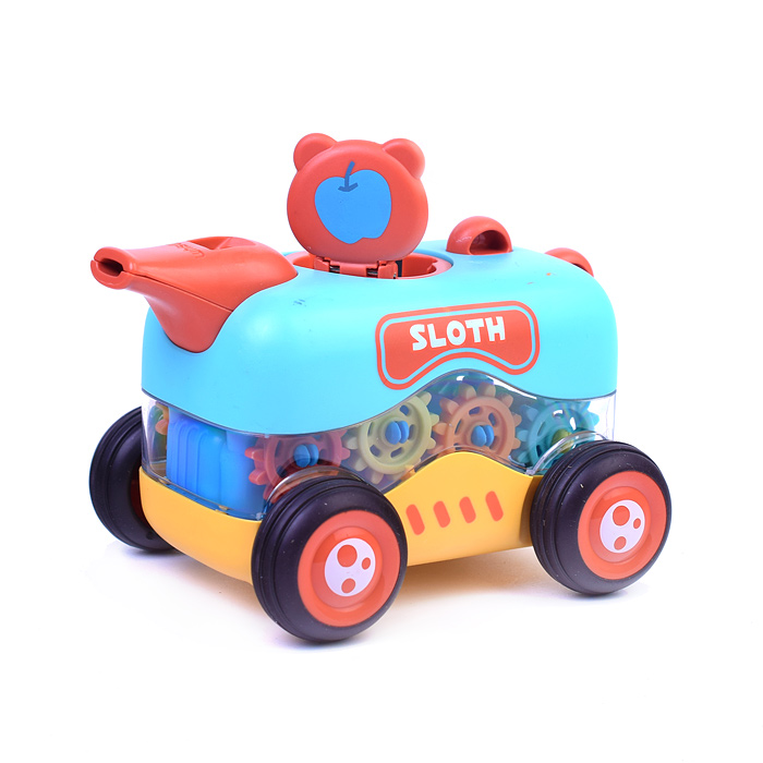 Машина LZ006-1 "Дракон" со свистком, в коробке