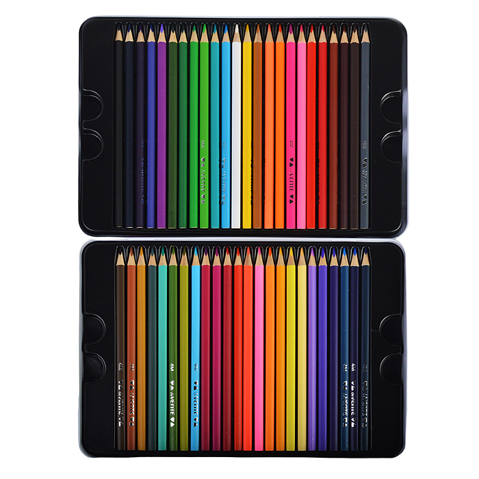 Карандаши цветные "Triolino Ultra 4М" 48 цветов, 4М, диаметр грифеля 3 мм, трехгранные, в п