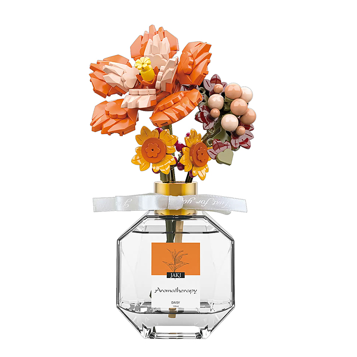 Конструктор JK2506 "Цветы" 141 дет., в коробке