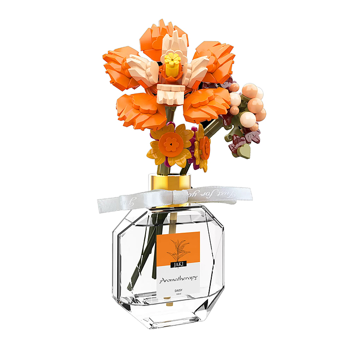 Конструктор JK2506 "Цветы" 141 дет., в коробке