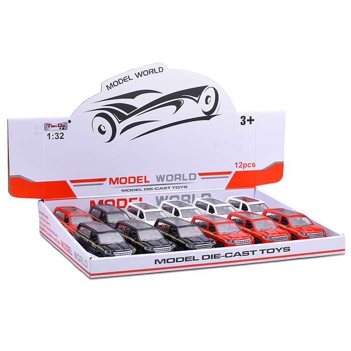 Машина F1094-1M "Путешествие" (металл) на батарейках, в коробке