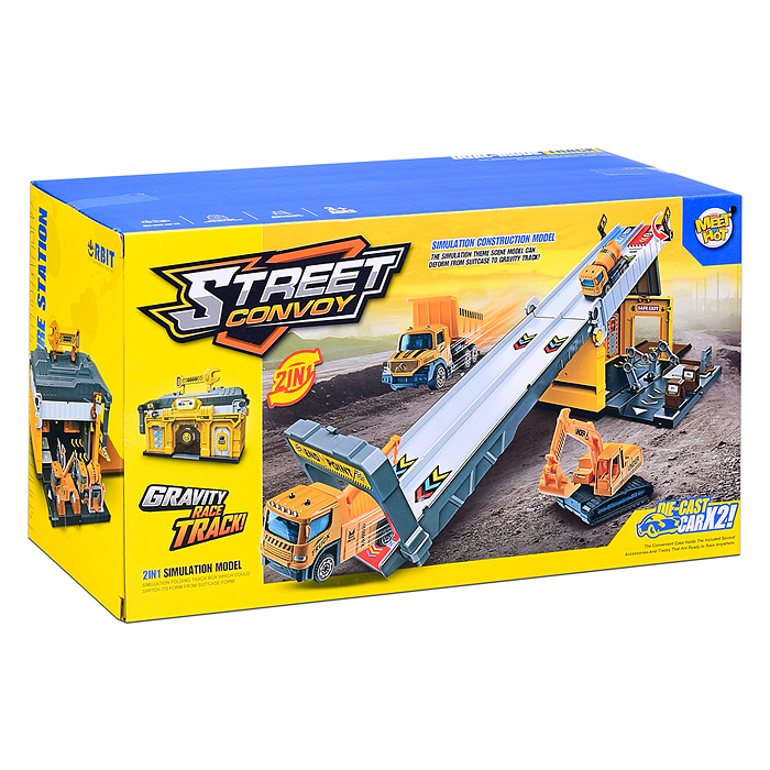 Парковка-трек MH-197 "Street convoy" в коробке