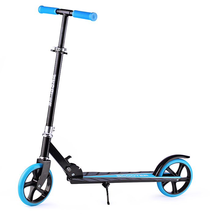 Самокат U037838Y 2-х кол., голубой, PU/ 200 мм, ABEC 7, в коробке