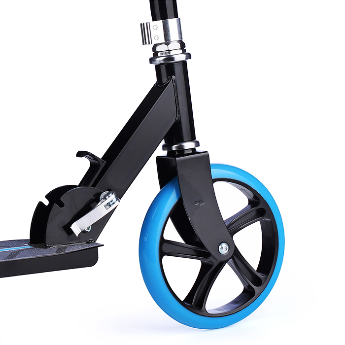 Самокат U037838Y 2-х кол., голубой, PU/ 200 мм, ABEC 7, в коробке