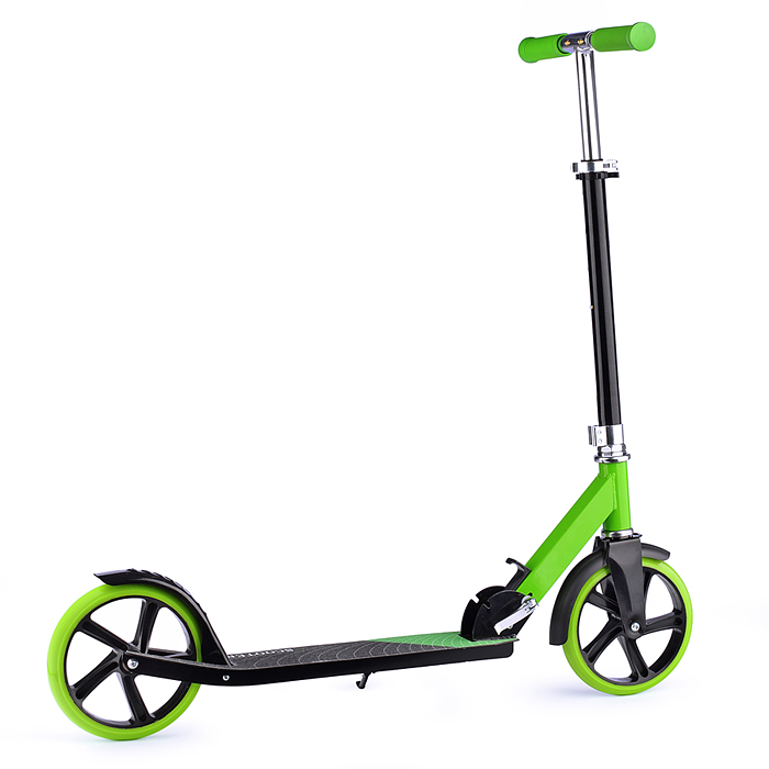 Самокат U037839Y 2-х кол., зеленый, PU, ABEC 7, в коробке