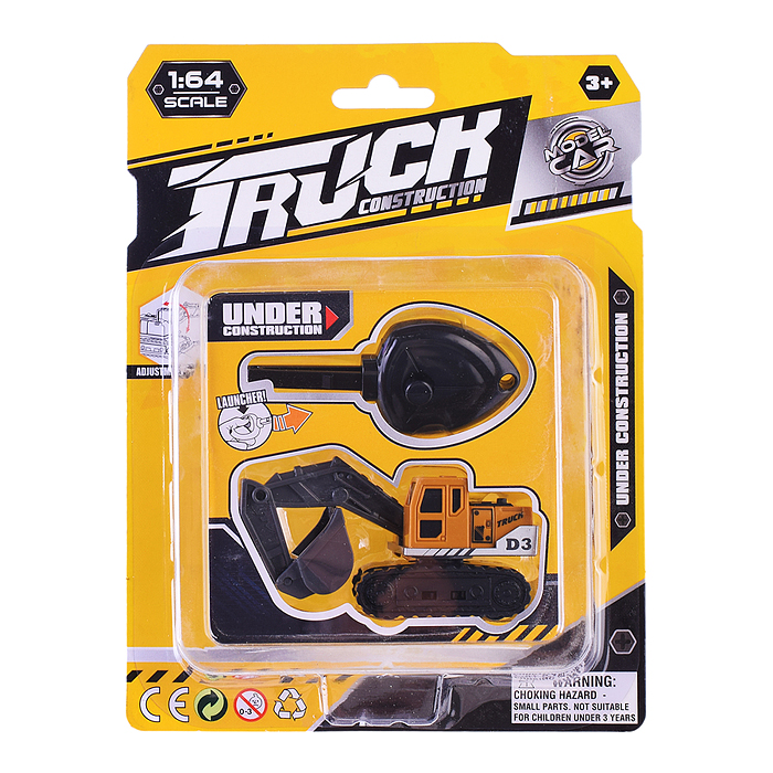 Машина с катапультой 628-11 "Спец транспорт" в ассортименте, на листе 