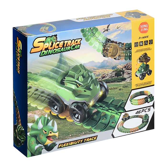 Трек SJ2201 с машинкой, в коробке