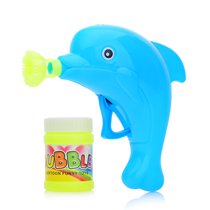 Фото к товару Мыльные пузыри 00-1944 "Пистолет-Дельфин" в пакете Мыльные пузыри 00-1944 "Пистолет-Дельфин" в пакете