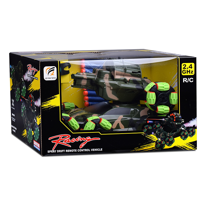 Машина QF669-14A "Супертанк" на р/у 27 MHz, в коробке