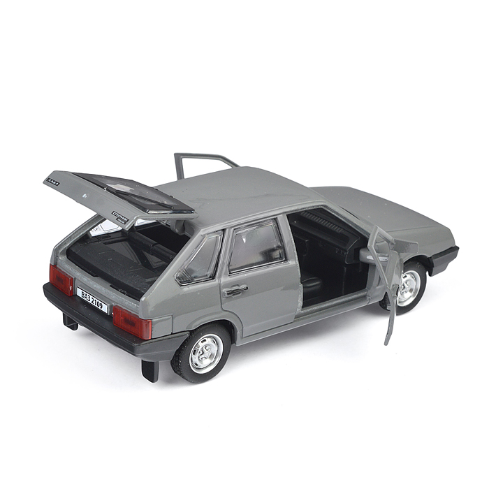 Фото к товару Машина металл Ваз-2109 "Спутник" 12 см, (двери, багаж, мокрый асфальт) инерц., в коробке Машина металл Ваз-2109 "Спутник" 12 см, (двери, багаж, мокрый асфальт) инерц., в коробке