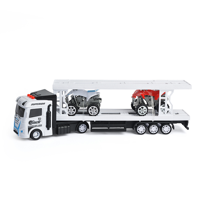 Автовоз 99A6-3C с квадроциклами, в коробке