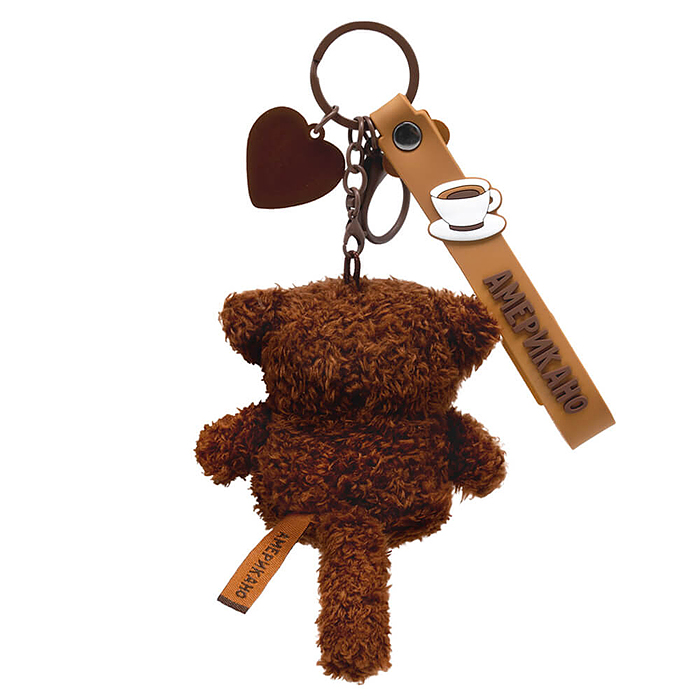 Брелок Американо с подвесом "Валентинка"