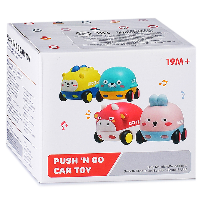 Машина MD2143 "Динозаврик" на батарейках, в коробке