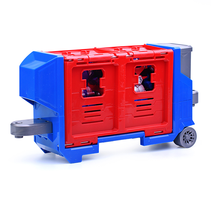 Гараж 1024 с катапультой и двумя машинками, в коробке