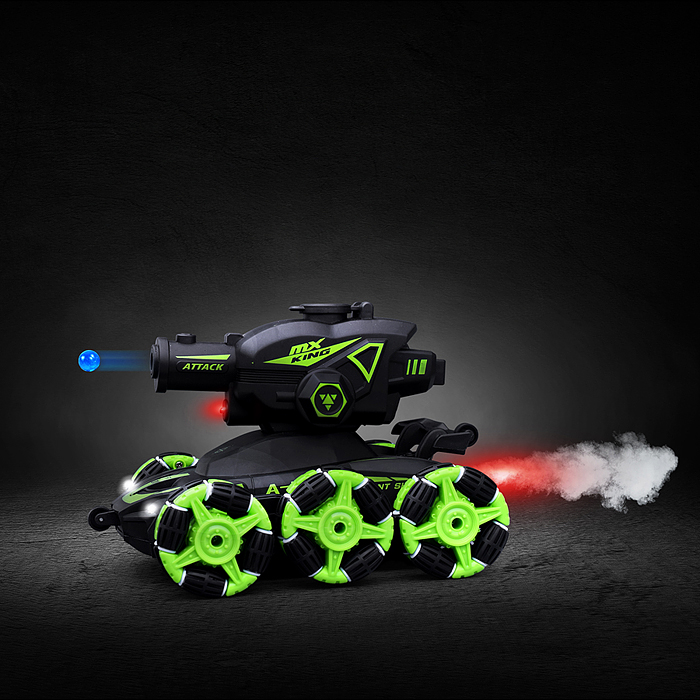 Машина JT647 "Трюковая" с распылителем воды, р/у, 27 MHz, в коробке