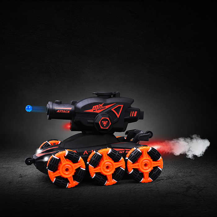 Машина JT647 "Трюковая" с распылителем воды, р/у, 27 MHz, в коробке