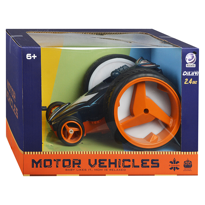 Фото к товару Машина 987 "Трюковая" на р/у, 27 MHz, в коробке Машина 987 "Трюковая" на р/у, 27 MHz, в коробке