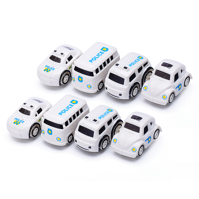 Парковка-трек JP588-12 "Полицейский участок" в коробке