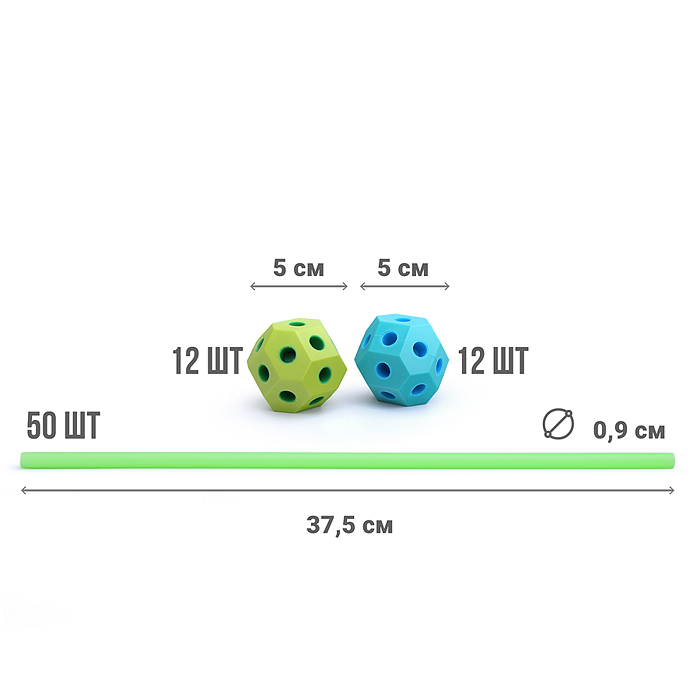 Конструктор ZP012 "Палатка" (74 дет.) в коробке