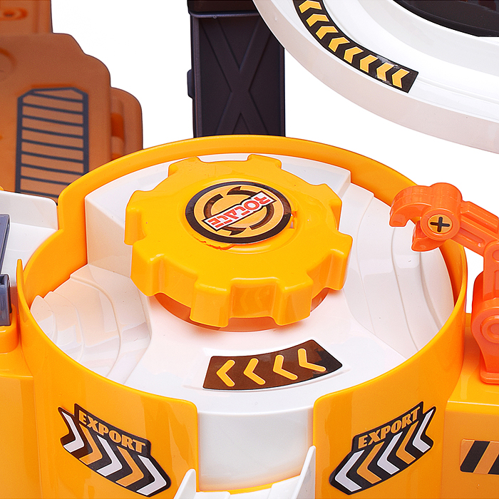 Парковка-трек JP588-13 "Стройплощадка" в коробке