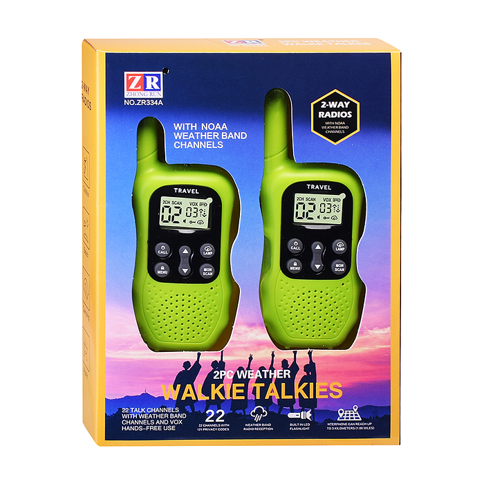 Рация игрушечная ZR334 "Walkie talkies-1" в коробке