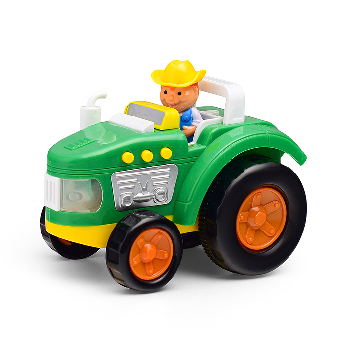Фото к товару Каталка-трактор Фермер (25 песен, стихов и звуков) в коробке Каталка-трактор Фермер (25 песен, стихов и звуков) в коробке