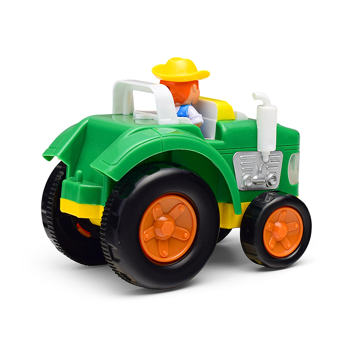 Фото к товару Каталка-трактор Фермер (25 песен, стихов и звуков) в коробке Каталка-трактор Фермер (25 песен, стихов и звуков) в коробке
