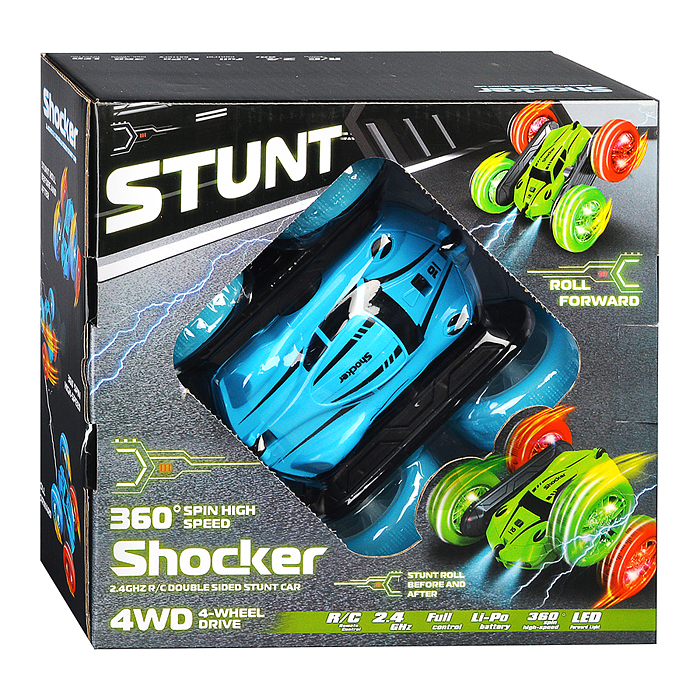 Машина JD155-7A "Молния" р/у, 27 MHz, в коробке