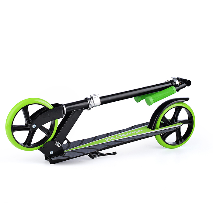 Самокат U037838Y 2-х кол., зеленый, PU/ 200 мм, ABEC 7, в коробке