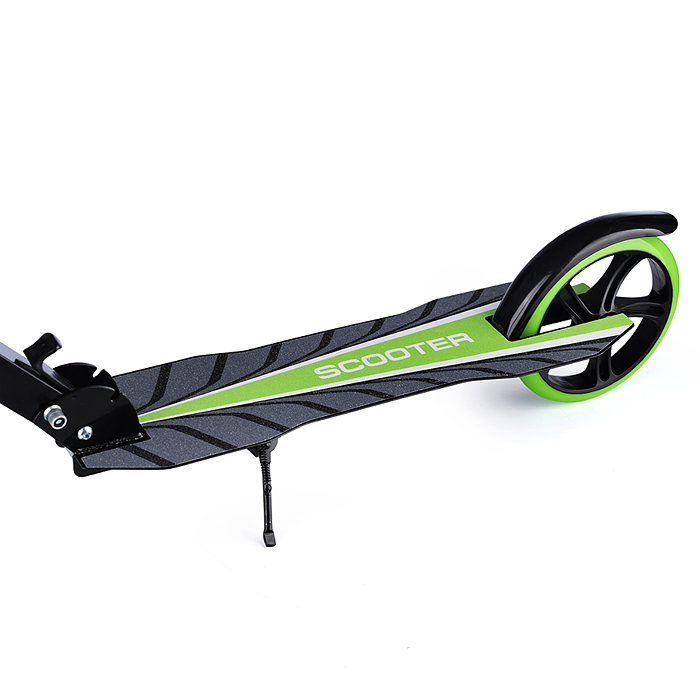 Самокат U037838Y 2-х кол., зеленый, PU/ 200 мм, ABEC 7, в коробке