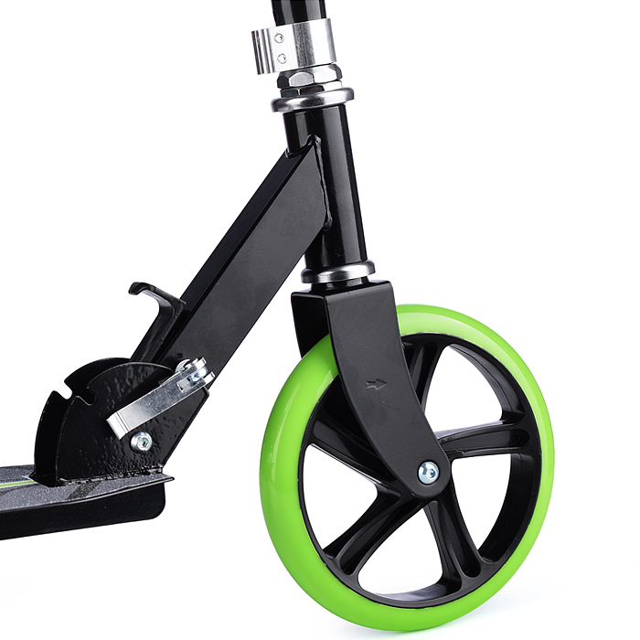 Самокат U037838Y 2-х кол., зеленый, PU/ 200 мм, ABEC 7, в коробке