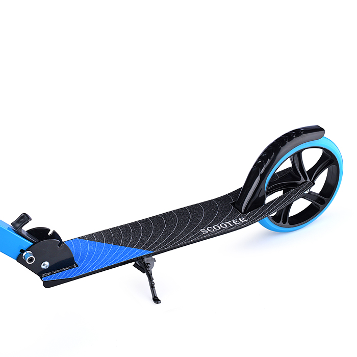 Самокат U037839Y 2-х кол., голубой, PU, ABEC 7, в коробке