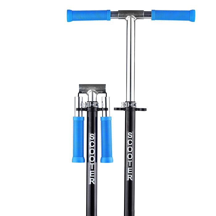 Самокат U037839Y 2-х кол., голубой, PU, ABEC 7, в коробке