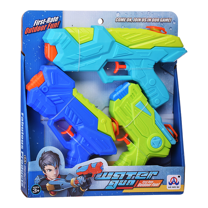 Фото к товару Водное оружие AO-2080C5 "Защитник-1" в коробке Водное оружие AO-2080C5 "Защитник-1" в коробке